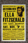 Ella Fitzgerald 1959 Concert Poster Harvey Mudd College– Ella Fitzgerald 1959 Concert Poster Harvey Mudd College–