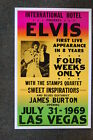 Elvis Tour Poster 1969 Las Vegas James Burton– Elvis Tour Poster 1969 Las Vegas James Burton–
