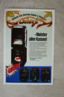 Galaga Arcade flyer promotional poster #2 Galaga Arcade flyer promotional poster #2