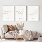 Peace Love Chemistry Molecule Art Pring Abstract Canvas Poster Modern Home Decor Peace Love Chemistry Molecule Art Pring Abstract Canvas Poster Modern Home Decor