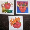 Vintage Scratch & Sniff Reward Stickers APPLE