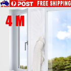 4M Portable Air Conditioner Window Seal Vent Kit Sealing Cloth with 2 Zippers 4M Portable Air Conditioner Window Seal Vent Kit Sealing Cloth with 2 Zippers