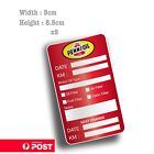 Pennzoil Oil Change Service Reminder x5 Stickers , Cars Trucks Vans Sticker Pennzoil Oil Change Service Reminder x5 Stickers , Cars Trucks Vans Sticker