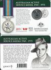 2017 Legends of the Anzacs Collection 20c Aust Active Service Medal Carded Coin 2017 Legends of the Anzacs Collection 20c Aust Active Service Medal Carded Coin