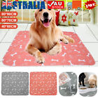 2PCS Washable Pet Dog Pee Pad Reusable Cat Puppy Training Wee Absorbent Mat Pads