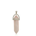 Gemstone Pendant for Necklace Natural Quartz Crystal Point Chakra Healing Stone