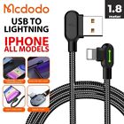 Mcdodo Fast USB 1.8M Cable Heavy Duty Charging Syn Charger for Apple iPhone iPad