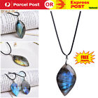 Natural Labradorite Moonstone Stone Reiki Healing Pendant Necklace Jewelry Gift Natural Labradorite Moonstone Stone Reiki Healing Pendant Necklace Jewelry Gift