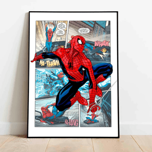 Spiderman – Marvel – Avenger – Superhero Wall Digital Art Poster Decor