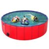 XXL XL Large Folding Pet Swimming Pool Outdoor Dogs Bathing Pool Tub Kiddie Pool