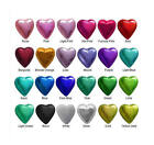 20-100 Chocolate Hearts-Choice Of Colours-Made With Cadbury Milk Chocolate 20-100 Chocolate Hearts-Choice Of Colours-Made With Cadbury Milk Chocolate