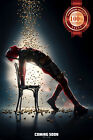 DEADPOOL 2 TEASER RAINING BULLETS ORIGINAL CINEMA MOVIE PRINT PREMIUM POSTER DEADPOOL 2 TEASER RAINING BULLETS ORIGINAL CINEMA MOVIE PRINT PREMIUM POSTER