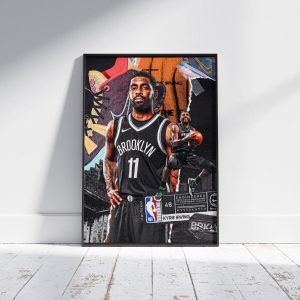Kyrie Irving – Brooklyn Nets – NBA – Wall Digital Art Poster Print Home Decor Kyrie Irving – Brooklyn Nets – NBA – Wall Digital Art Poster Print Home Decor